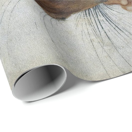 Rotes Eichhörnchen Hans Hoffmann Geschenkpapier (Rolleneckpunkt)