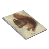 Rotes Eichhörnchen | Hans Hoffmann Notizblock (Rechte Seite)