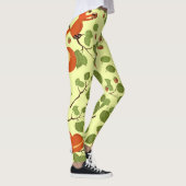 Rotes Eichhörnchen in Haselzweigen. Leggings (Rechts)