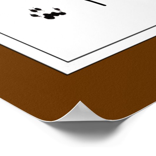 Rotes Eichhörnchen in Originalfarbe Tier Poster (Ecke)