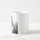 Rotes Eichhörnchen mit grauem Eichhörnchen Fur Sca Kaffeetasse (Mittel)