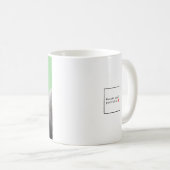 Rotes Eichhörnchen mit grauem Eichhörnchen Pelzfis Kaffeetasse (VorderseiteRechts)