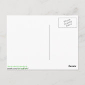 Rotes Eichhörnchen Postkarte (Rückseite)