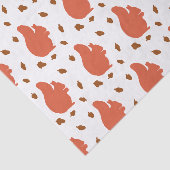 Rotes Eichhörnchen Seidenpapier (Ausschnitt)