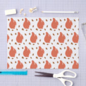 Rotes Eichhörnchen Seidenpapier (Handwerk)