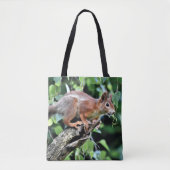 Rotes Eichhörnchen Tasche (Vorderseite)