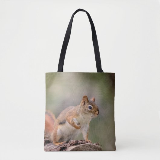 Rotes Eichhörnchen Tasche (Vorderseite)