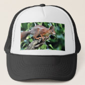 Rotes Eichhörnchen Truckerkappe (Vorderseite)