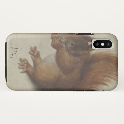 Rotes Eichhörnchen (von Hans Hoffmann) Case-Mate iPhone Hülle (Rückseite (Horizontal))