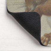 Rotes Eichhörnchen (von Hans Hoffmann) Mousepad (Ecke)