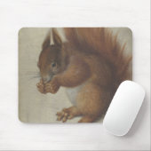 Rotes Eichhörnchen (von Hans Hoffmann) Mousepad (Mit Mouse)