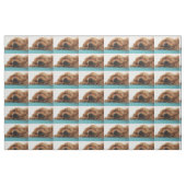 rotes Englisch cocker spaniel 2.png Stoff (Fat Quarter (45,7 x 55,9 cm))