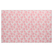 Rotes ethnisches Elefant-Muster Stoff (Fat Quarter (45,7 x 55,9 cm))