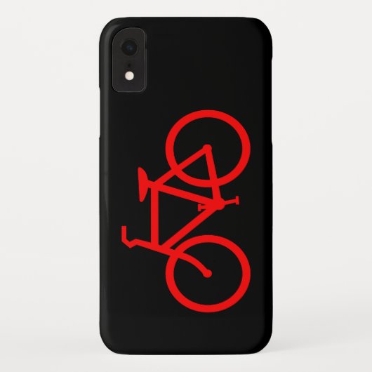 Rotes Fahrrad Case-Mate iPhone Hülle (Rückseite)