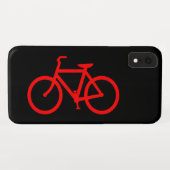 Rotes Fahrrad Case-Mate iPhone Hülle (Rückseite (Horizontal))