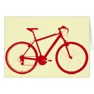 Rotes Fahrrad, Fahrrad