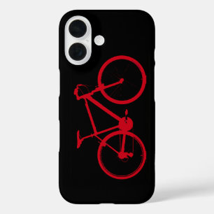 Rotes Fahrrad, Fahrrad iPhone 16 Hülle