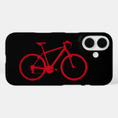 Rotes Fahrrad, Fahrrad Case-Mate iPhone Hülle (Rückseite (Horizontal))