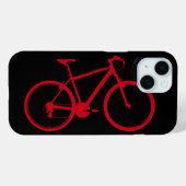 Rotes Fahrrad, Fahrrad Case-Mate iPhone Hülle (Rückseite (Horizontal))