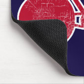 rotes Fahrrad Mousepad (Ecke)