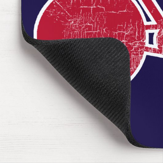 rotes Fahrrad Mousepad (Ecke)