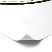 Rotes Fahrrad Poster (Ecke)