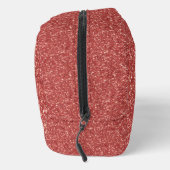 Rotes falsches Glitter Waschbeutel (Rechts)