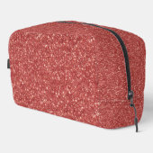 Rotes falsches Glitter Waschbeutel (Rechte Ecke)