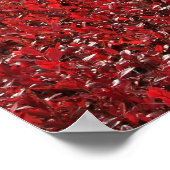 Rotes Feld Poster (Ecke)