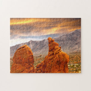 Rotes Felsencanyon Nevada. Puzzle