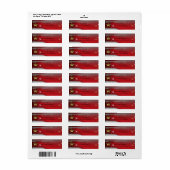 Rotes festes Design (Vorne)