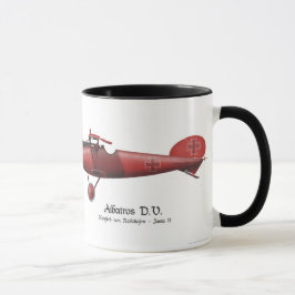 Rotes Fliegen-As Baron-Manfred von Richthofen Tasse
