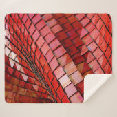 Rotes Fliesenbild Sherpadecke (Vorderseite (Horizontal))
