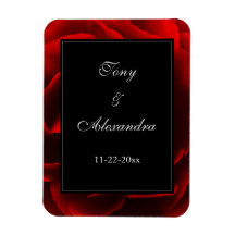 Rotes Floral Elegant