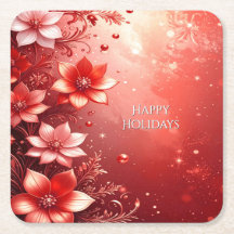 Rotes Florales Festiv
