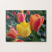 Rotes Foto Rock Garden Puzzle (Horizontal)