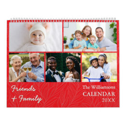 Rotes Foto - Veranstaltungskalender für Familien u Kalender