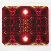 Rotes Fraktal Mousepad (Vorne)