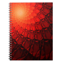 Rotes Fraktalmuster