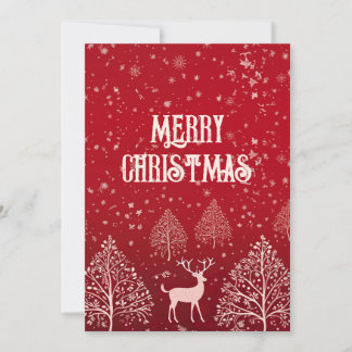 Rotes Frohe Weihnachten