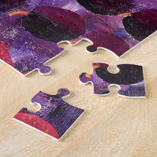 Rotes Fruchtbild Puzzle (Seite)