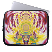 Rotes Frühling Laptopschutzhülle (Vorderseite)