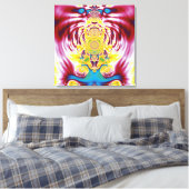 Rotes Frühling Leinwanddruck (Insitu (Schlafzimmer))