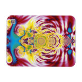 Rotes Frühling Magnet (Horizontal)