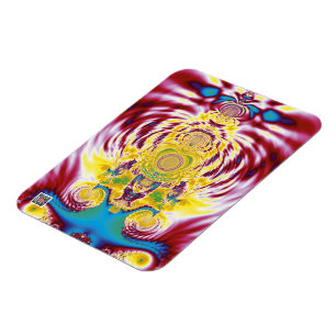 Rotes Frühling Magnet