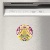 Rotes Frühling Magnet (In Situ (Geschirrspüler))