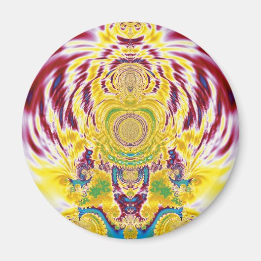 Rotes Frühling Magnet (Vorne)
