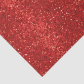Rotes funkelndes Glittermuster Seidenpapier (Ausschnitt)