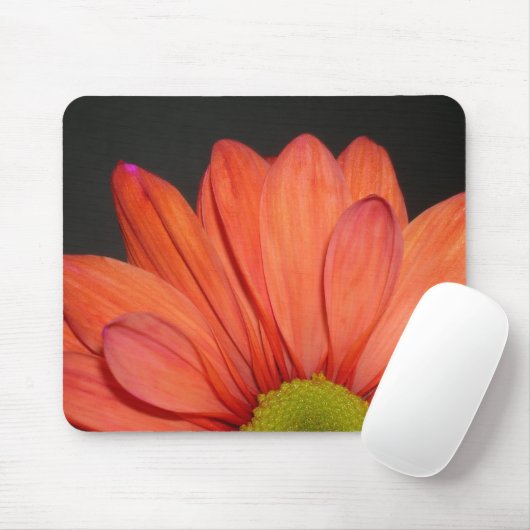Rotes Gänseblümchen Mousepad (Mit Mouse)