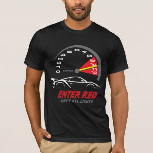 Rotes Gebiet betreten: Alle Grenzen überwinden T-Shirt